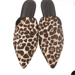 Rebecca Minkoff Leopard Print Mules